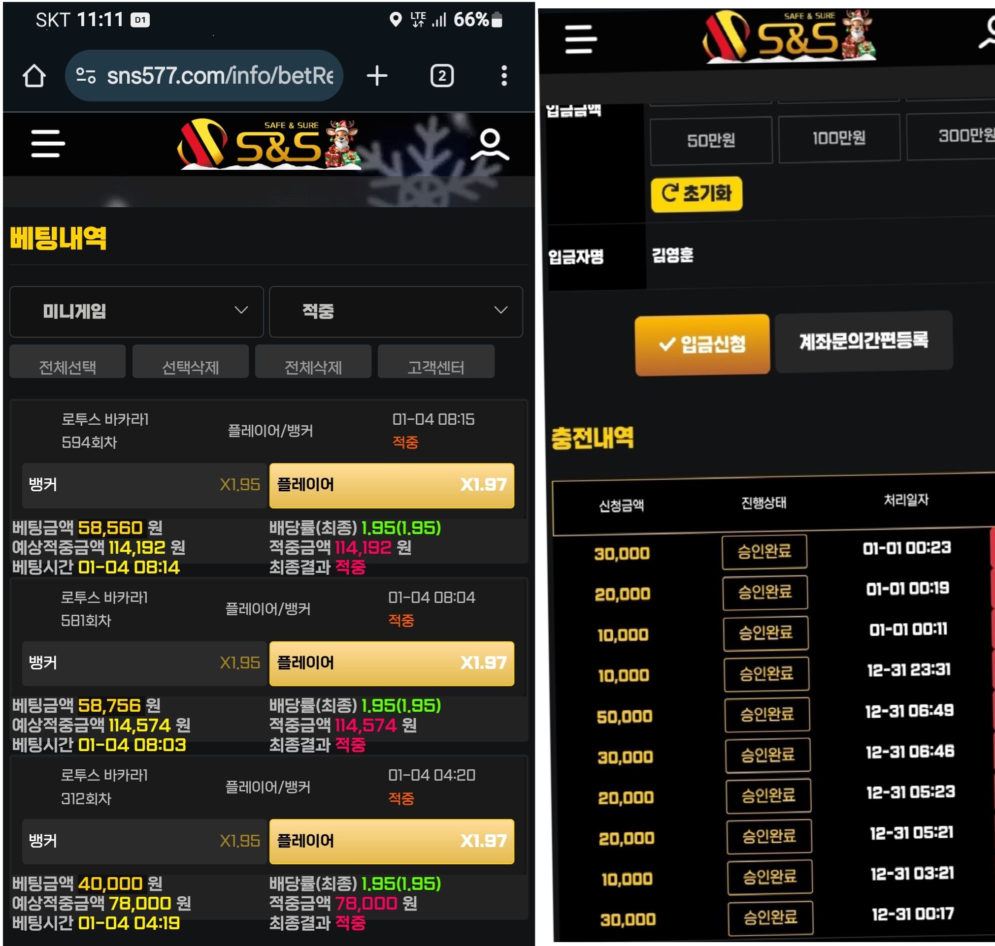 에스엔에스 후기